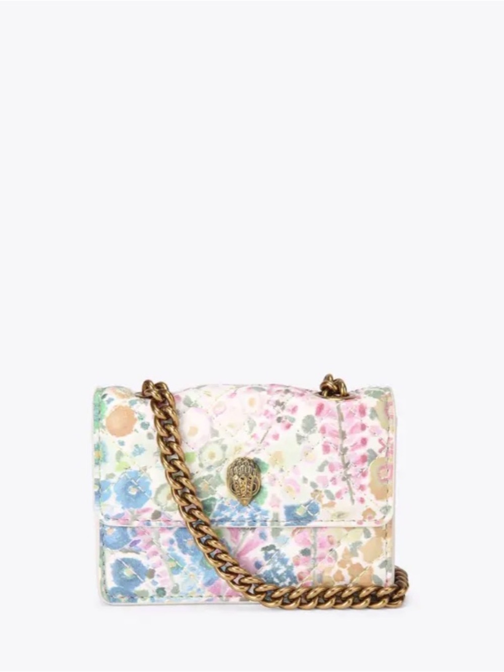 NWT | Limited Edition | Kurt Geiger London Floral Couture Micro Kensington Bag